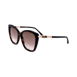 Jimmy Choo ROSE/S 086 HAVANA 55/18/140 Women's Sunglasses