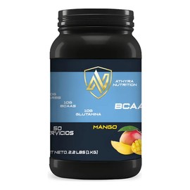 Bcaas  Glutamina Athyra Nutrition 1 Kg 50 Servicios