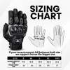 SAGA SPORTS Motorcycle Gloves Men touch screen gloves compatible full