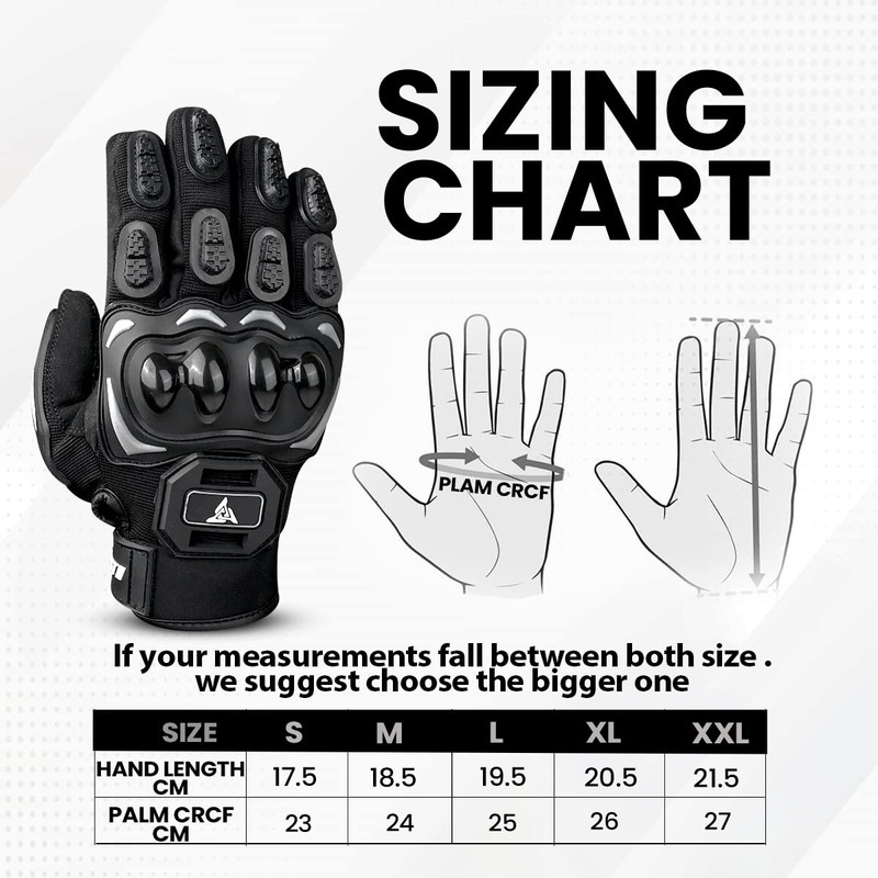 SAGA SPORTS Motorcycle Gloves Men touch screen gloves compatible full