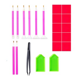 DHWEKU 21 Piece Diamond Painting Pen Set 5D Diamond Painting Accessories Pen Diamond Painting Pen DIY Diamond Painting Pen Accessories for Diamond Painting