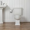 Mayfair Cameron Black Toilet Seat, Non Slip Heavy Duty Wood,