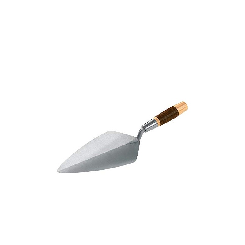 Bon 72-545 Brick Trowel Forged 10-1/2-inch Nl Leather Handle