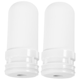 Operitacx 2Pcs Ceramic Water Filter Core Heavy Removal for Kitchen Faucet Purifiers Easy Install High Flux Compatible with Home Water