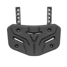 Runxrocy Football Backplate Rear Protective Pads Back Plate for Football Player Adult Backplate for Football Black Color