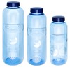Acala Tritan Water Bottles Optimal Set Grip with Flower of