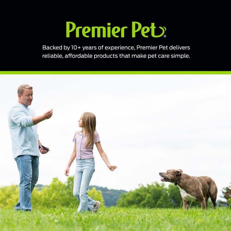 Premier Pet Dog Static Collar - 1000ft Dog Training Collar