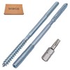 SKIR'CO Pack of 4 Hanger Bolts M8 x 200 mm,