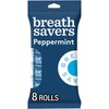 BREATH SAVERS Peppermint Flavored Sugar Free Breath Mints Rolls, 0.75