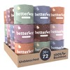 Betterway Unbleached Bamboo Toilet Paper Rolls - Eco-Friendly 3 Ply
