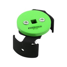 OEMTOOLS 87162 Wide Range Filter Wrench, Oil Filter Wrench Adjustable, Fits Filters Between 3-1/8 and 3-7/8 Inches in Diameter, Black and Green