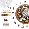 Wooden Puzzles for Adults - Challenging Retro Eagle Adult Puzzle,