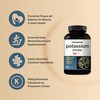 Potassium Citrate Supplement 99mg, 500 Capsules | Easily Absorbed Chelated