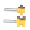 Squares Tooth Tenon Router Bit T Slot Flooring Routers Bits