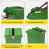 Wuno Shop Trash Can Lid Lock for Raccoons, Bear Proof