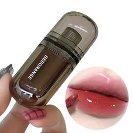 HERORANGE Ice Night Mirror Lip Lacquer | Long-lasting & Moisturizing | Glaze - Color: 03 Ice Night Chestnut