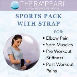 TheraPearl Reusable Hot & Cold Therapy Sports Pack with Strap Aches & Pain 1 Ct