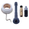 Oil Pump Worm Gear Oil Filter Hose Line For Stihl