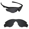 Alphax Stealth Black Polarized Replacement Lenses for Oakley M2 Frame