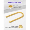 Richsteel Bracelet Hand Chain Cuban Jewellery for Men Boys Reinforced