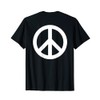 Backprint Peace Symbol and Peace Sign Peace Sign T-Shirt
