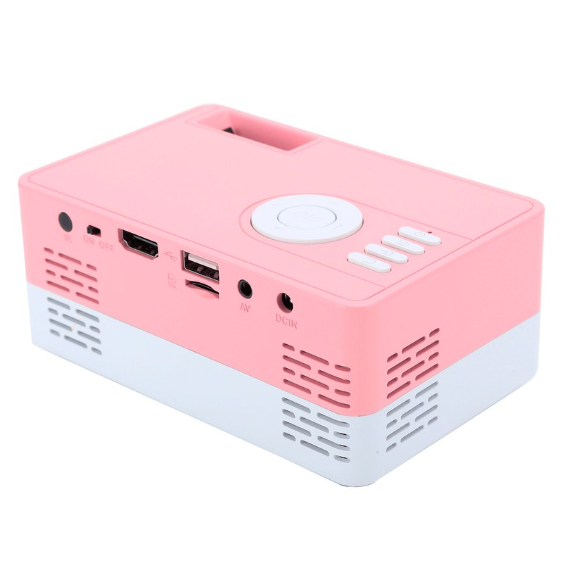 Mini Portable Projector LED Home Theater Video Media Player Projector