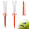 3 Pack Rubber Golf Tees Golf Tees Golf Long Tees