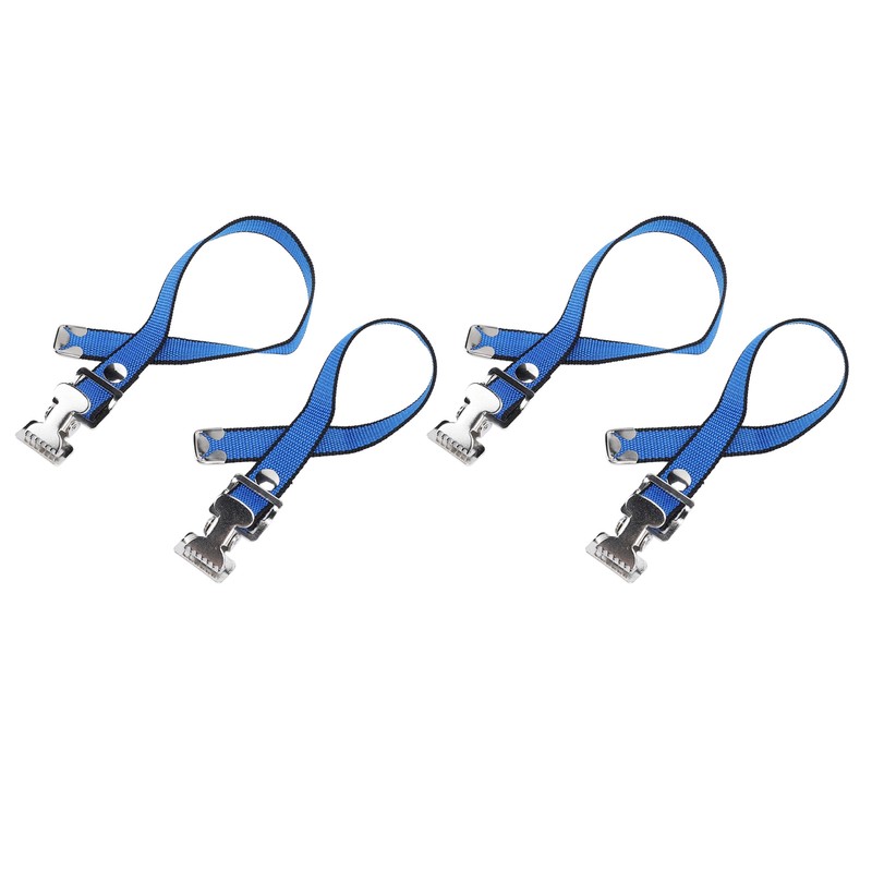 4Pcs Drywall Stilts Straps Flexible Nylon Aluminum Alloy Buckle Adjustable