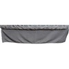 Nurture Mix and Match Gray Chevron Dust Ruffle
