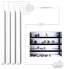 Cabinet Lighting, 4pcs 12" V-Shape Bright LED Light Bars for