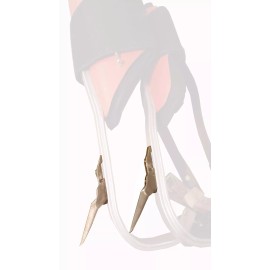 Evoke Gear Replacement Gaffs For Tree Climbing Spikes Set With Screws  Evoke Gear