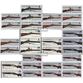 DDR SZd168-SZd179 (complete.issue.) 1978 Hunting weapons (Stamps for collectors) military