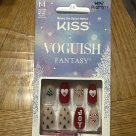 KISS Voguish Fantasy 28 Nails 94067 Holiday
