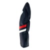 RAM Golf Premium Vintage Style PU Leather Headcovers, Retro Black,