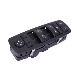 MOCA Front Left Power Window Switch fits for Chrysler 2008 Town and Country, 2010-2011 Town and Country, for Ram 2011-2015 2500 Crew Cab Pickup, 2011-2015 2500 Extended Crew Cab Pickup, 10 Buttons