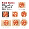 ROCKSHEAT Pizza Stone, 15"x12" Rectangular Pizza Stone for Oven Grill