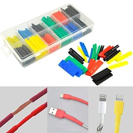 280 Pcs Heat Shrink Car Electrical Wire Cable Tubing Tube Sleeving Wrap With Box