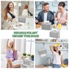 Tissue Box Cover Holder Compatible with Kleenex Disposable Paper Hand