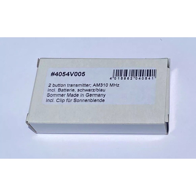 Sommer Y4054V005 310MHz 2 Button Remote Control Direct Drive Synoris