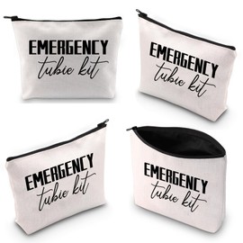 Gtube Supply Bag Emergency Tubie Kit Emergency G-Tube Supplies Gtube Gift Feeding Tube Awareness Cosmetic Bag (Emergency tubie kit 3uk)