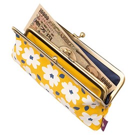 【京都くろちく】　親子がま口/大　猫あそび　イマドキシリーズ 和雑貨　財布　コインケース