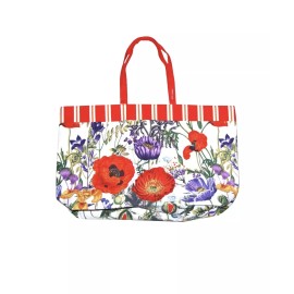 Estée Lauder Estee Lauder Cosmetics Makeup Travel Bag (Red Poppies Tote)