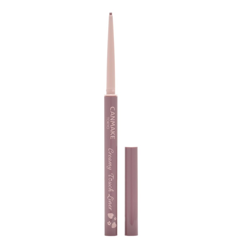 Canmake Creamy Touchliner 12 Strawberry Storm Eyeliner Pencil Gel Smooth