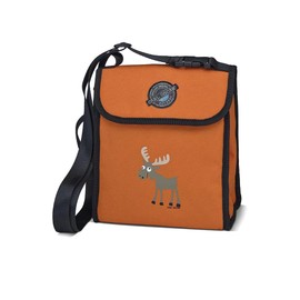 Pack n' Snack Cooler Bag Children's Lunch Bag, Insulated Bag, Cool Box, Removable Shoulder Strap, Capacity up to 5 L, 22 x 18 x 12.5 cm, Orange