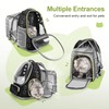 Cawypety Expandable Cat Backpack,Cat Bubble Backpack Carrier for Carrying Cats,