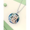 TOUPOP Christmas Gifts for Cat Lovers Sterling Silver Two Cats