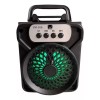 Maíz 3x2 Bocina Bluetooth Recargable Portatil Radio Fm Usb Led