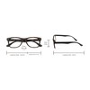 El Charro Lesebrille Modell Illinois Schildkröte/Schwarz, Diottria +2.5-1 Produkt