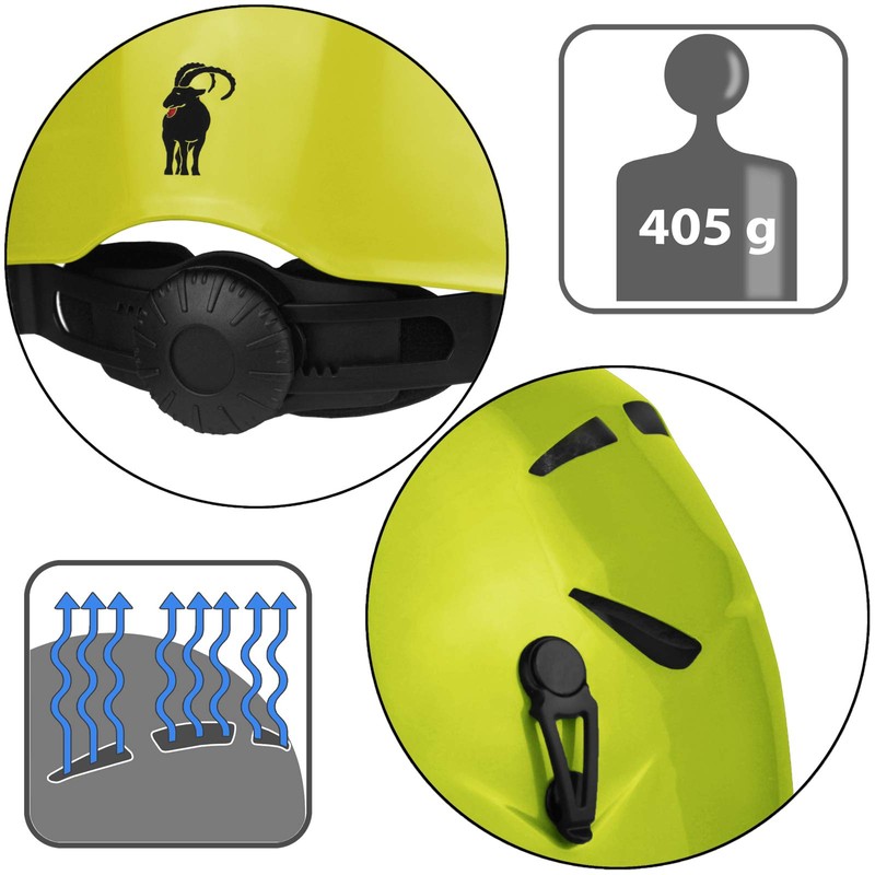 Alpidex Universal Climbing Helmet for Men and Women Climbing Helmet