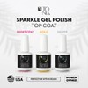TONES Sparkle Top Coat – Soak Off Gel Polish Nail